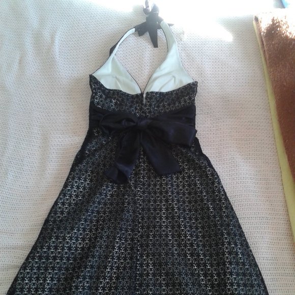 Black Lace Dress - Picture 2 of 9